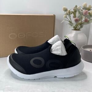 OOFOS OOmg Sport LS Low Sneakers Active Recovery Black/White Men's 11